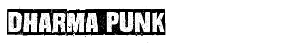 Dharma Punk font preview
